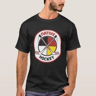 Gebürtiger Hockey-Schwarz-T - Shirt