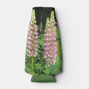 Gebürtiger Minnesota rosa Lupine Flaschenkühler
