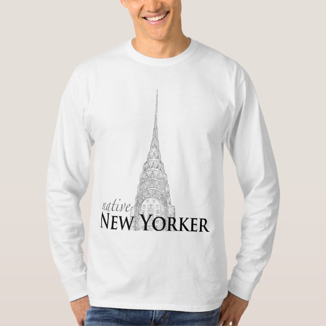 Gebürtiger New- YorkerT - Shirt (Vorderseite)