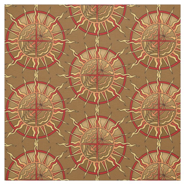Gebürtiges Kunst-Gewebe-Stammes- geistiges Stoff (Muster)