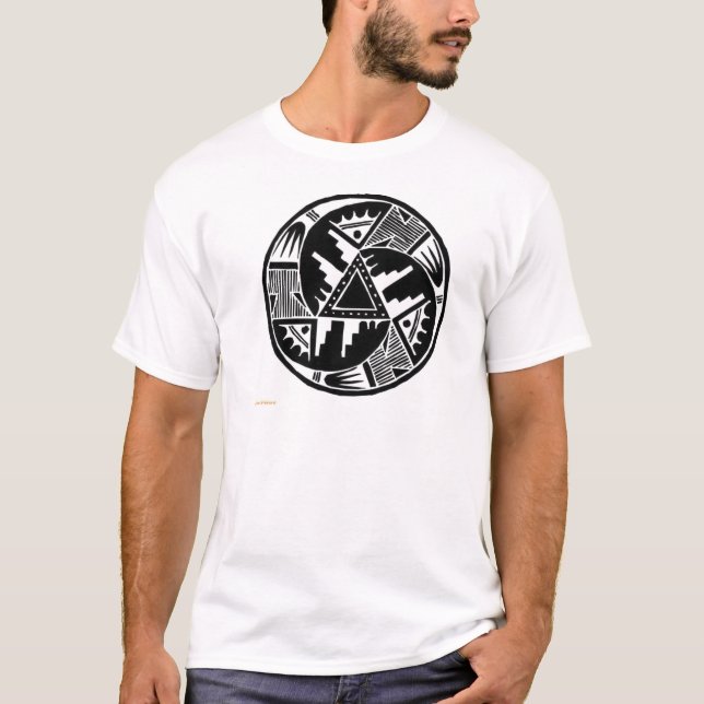 Gebürtiges Rad T-Shirt (Vorderseite)