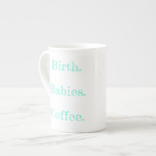 Geburts-Arbeit ist die BESTE Arbeitskaffee-Tasse Prozellantasse