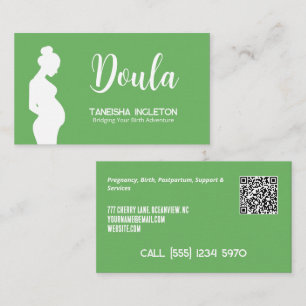 Geburts-Doula benutzerdefinierte QR Visitenkarte