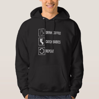 Geburts-Doula Stolze Geburtshelferin Schwangerscha Hoodie