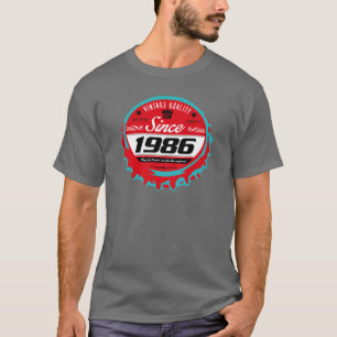 Geburts-Jahr-T - Shirt 1986