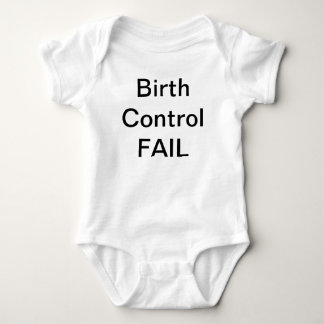 Geburts-Kontrolle VERSAGEN Baby Strampler