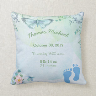 Geburts-Notfall-Baby-Schmetterlings-Wurfs-Kissen Kissen