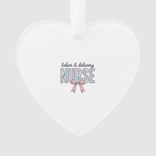 Geburts- und Entbindungspflege Krankenschwester Fl Ornament