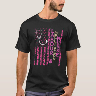 Geburts- und Entbindungspflegekrankenschwester Leo T-Shirt