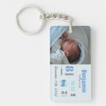 Geburtsankündigung des personalisierten Neugeboren
