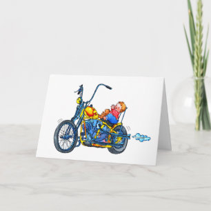 Geburtsankündigung "Little Baby Biker Card" Ankündigung