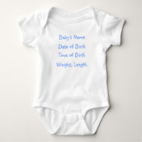Geburtsankündigung Onsie!