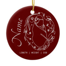 Geburtsdaten Custom Ornament