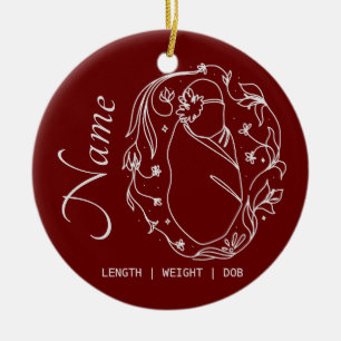 Geburtsdaten Custom Ornament