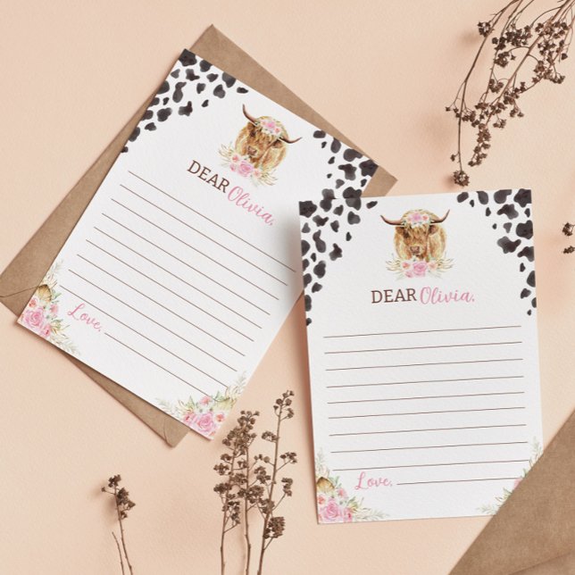 Geburtsdatum Kapsel-Merkkarte der Kuh Dankeskarte (Von Creator hochgeladen)