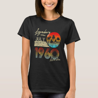 Geburtsdatum Legendär seit Juli 1960 T-Shirt