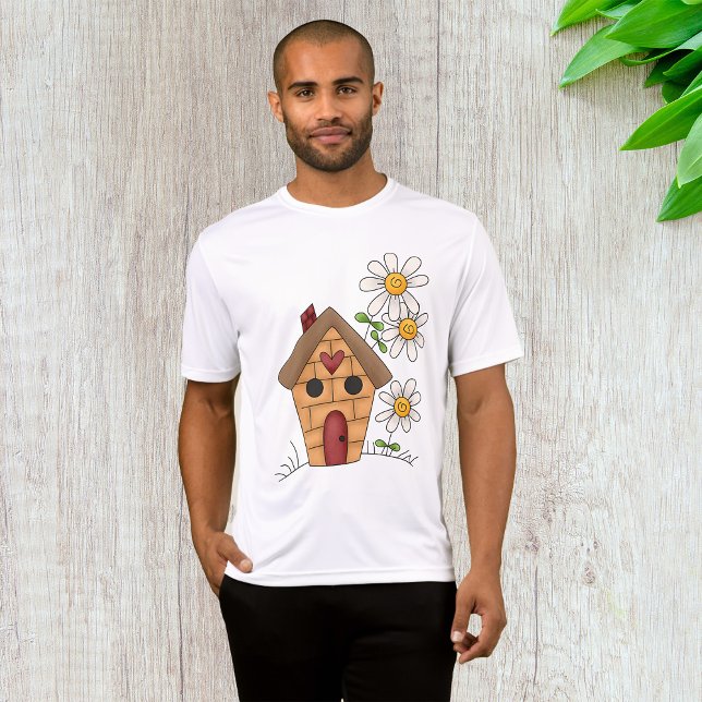 Geburtshaus und Blume T-Shirt (Von Creator hochgeladen)