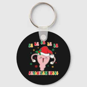 Geburtshelfer Hebamme Doula Weihnachten Fa La La L Schlüsselanhänger