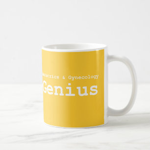 Geburtshilfe-u. Gynecology-Genie-Geschenke Kaffeetasse