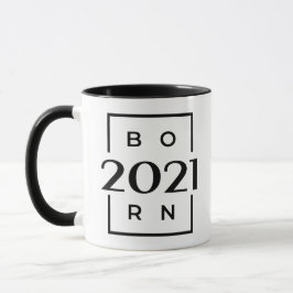 Geburtsjahr 2021 Tasse