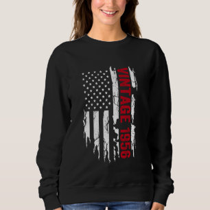 Geburtsjahr der amerikanischen Flagge 1956 zum Geb Sweatshirt