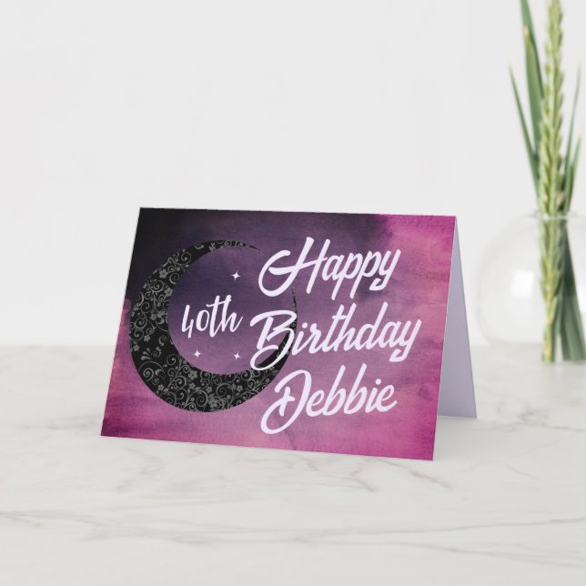 Geburtskarte des Celestis und Alter Karte (Vorderseite)