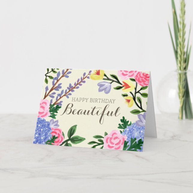 Geburtskarte des französischen Landes Karte (Vorderseite)