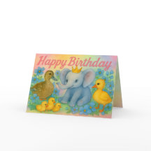 Geburtskarte des Kindes - Party - Geschenke
