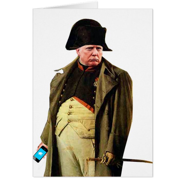 Geburtskarte des Narcissist-in-Chief (Vorne)