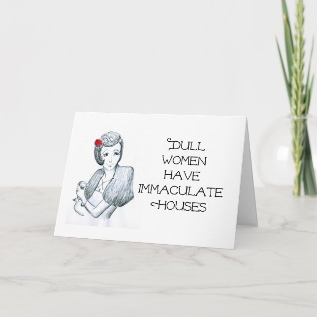 Geburtskarte für eine Frau Karte (Vorderseite)