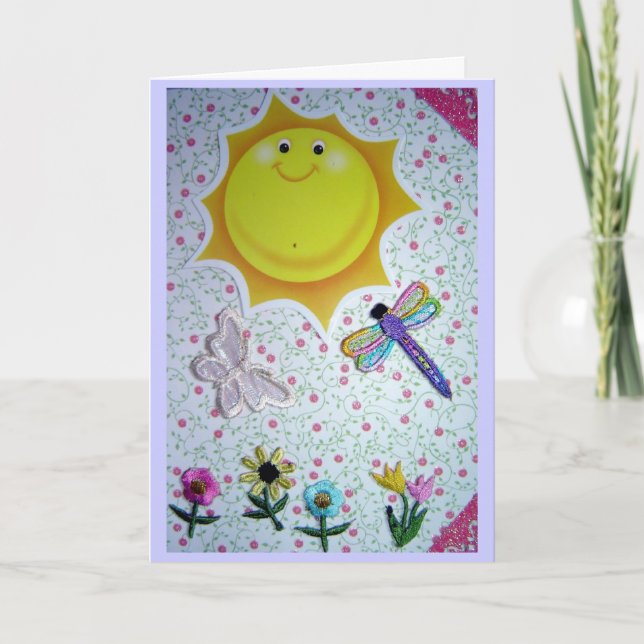 Geburtskarte Karte (Vorderseite)