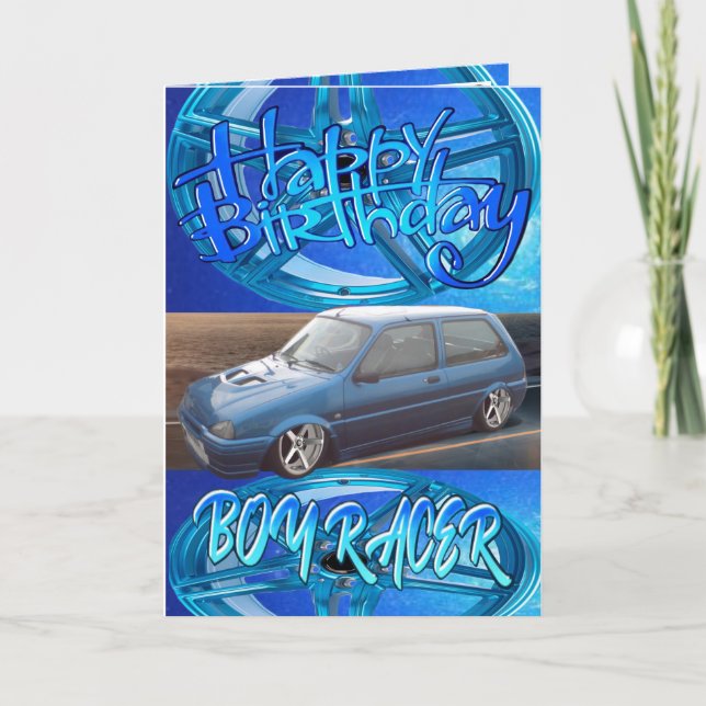 Geburtskarte Karte (Vorderseite)