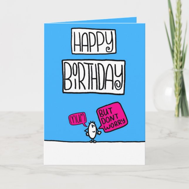 Geburtskarte Karte (Vorderseite)