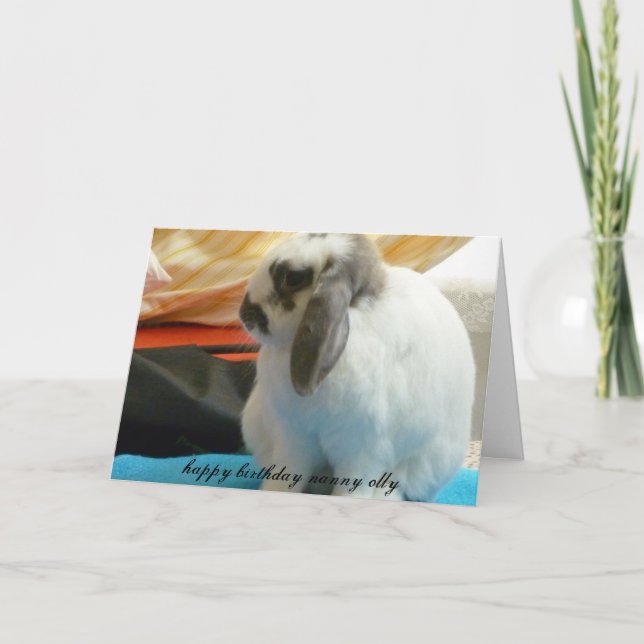 Geburtskarte Karte (Vorderseite)