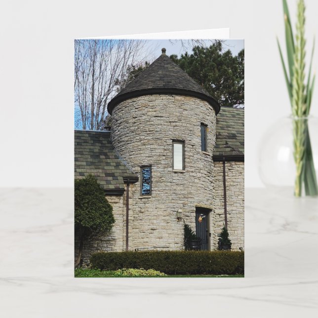 Geburtskarte "Lookout Turret" Karte (Vorderseite)