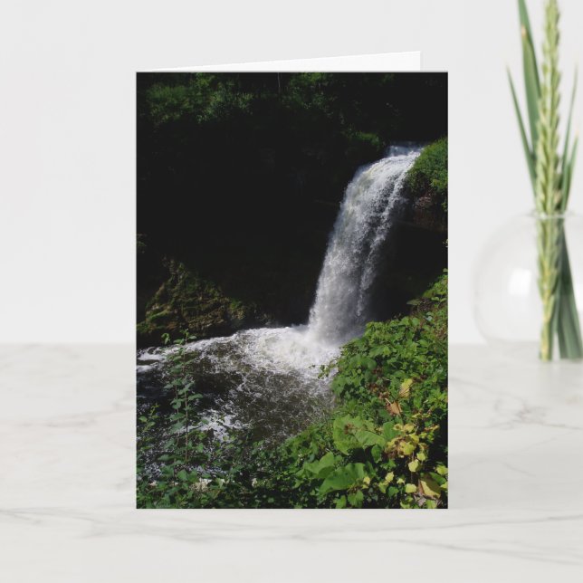 Geburtskarte "Minnehaha Falls #2" Karte (Vorderseite)