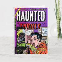 Geburtskarte "Spuk Thrills"