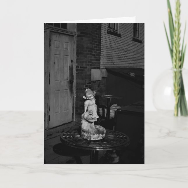 Geburtskarte "Stains of Better Days" Karte (Vorderseite)