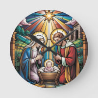 Geburtskirche-Buntglas-Kunst – Heiligabend der Hei