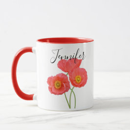 Geburtsmonat Blume-August personalisierter Schleim Tasse