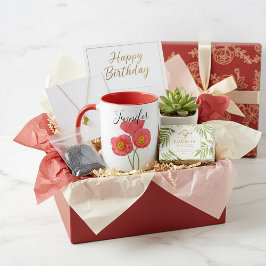 Geburtsmonat Blume-August personalisierter Schleim Tasse