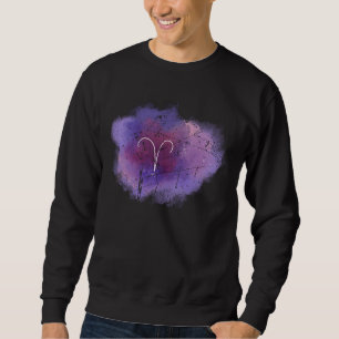 Geburtsmonat Symbol Astrologie Aries Zodiac Sign M Sweatshirt