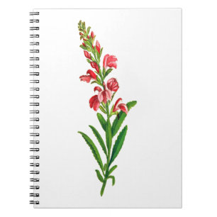 Geburtsmonats-Blumen Notizbuch, Personalisierte Bl Notizblock