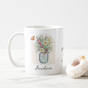 Geburtsmonats-Blumen-Tasse Dezember Kaffeetasse