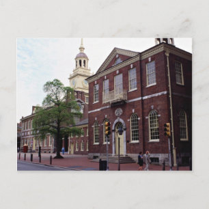 Geburtsort Amerikas, Unabhängigkeitsplatz, Philad Postkarte