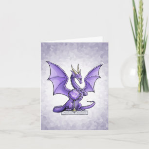 Geburtssträchel im Februar: Amethyst Karte