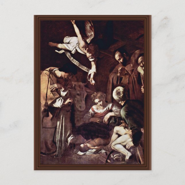 Geburtsstunde mit St. Laurence und St. Francis von Postkarte (Vorderseite)