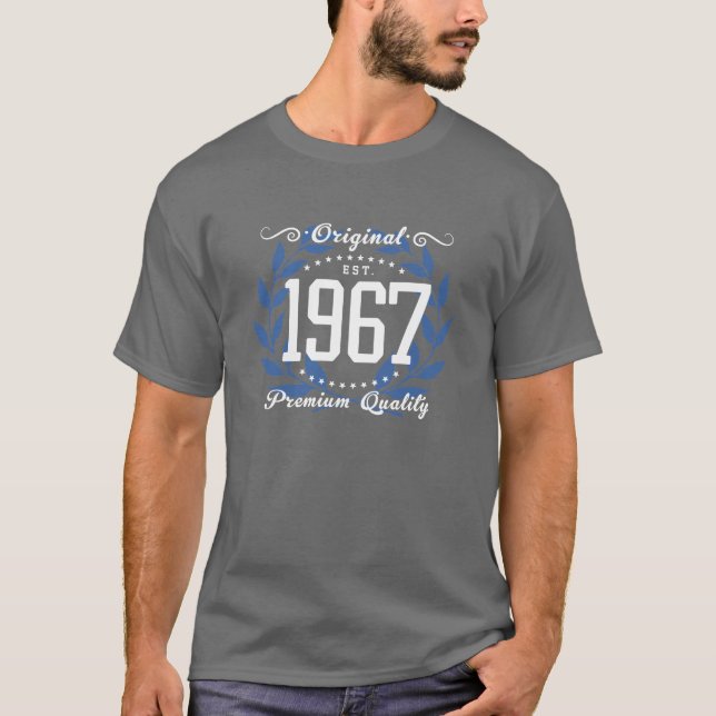 Geburtstag 1967 T-Shirt (Vorderseite)