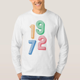 Geburtstag - 1972 - 50. Geburtstag T - Shirt