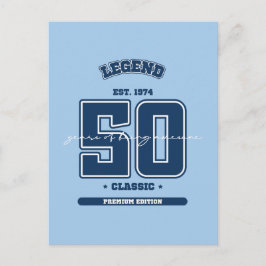 Geburtstag 1974 postkarte